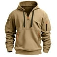 thumbnail image 4 of Sweat à Capuche S-5TG pour Hommes avec Fermeture Éclair, Multiples Poches, Veste Athlétique Décontractée, 4 of 11