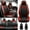 Black+Red, variant on Truck Car Seat Cover For 2007-2023 Chevrolet Silverado 1500 2500HD 3500HD 5 Seats Covers