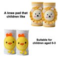 thumbnail image 2 of 2 pares de rodilleras para gatear para bebés, rodilleras antideslizantes neutras para gatear para bebés, rodilleras para niños pequeños con funda protectora de seguridad, 2 of 5