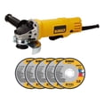 thumbnail image 1 of Mini Pulidora Esmeriladora 900w DeWalt 4 1/2 Discos DWE4120, 1 of 6