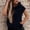 Navy, variant on Snorda Hoodies for Women Sleeveless Hooded Sweatshirt Casual Solid Color Pullover Hoodie with Pocket Loose Soft Blouse for Daily Looks
