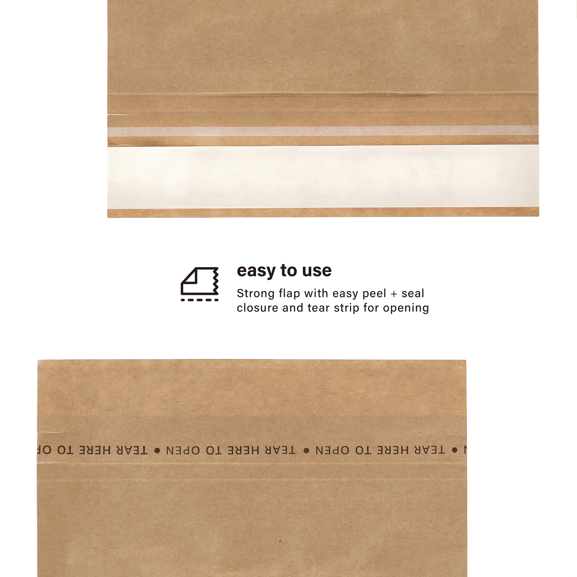 Elementree Sustainable Paper Padded Mailers, Size 0, 6" x 9", 250 Count