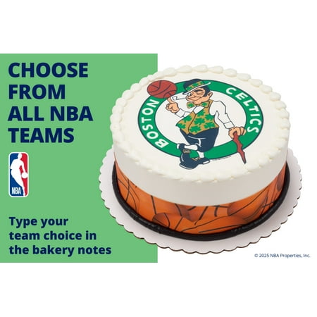 NBA Round Cake