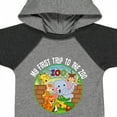 thumbnail image 4 of Inktastic 1st Trip to Zoo Animals Boys or Girls Baby Bodysuit, 4 of 5