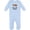 AE-Light Blue, variant on Sloth Hugs Naps Repeat Baby Romper Coveralls