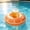 Orange, variant on Summercome Inflatable Drink Holder, Drink Floaties for Pool, Pool Drink Floats for Hawaii Themed Pool Parties Cute Orange Inflatable Cup Holders Coasters