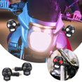 thumbnail image 2 of 3/2/1pcs Skull Head LED Turn Light for Motorcycles, 12V Motorcycle Fog Light, Three Light Colors Available, 2''x2.5'' Motorcycle Light for Hallo-ween, Themed Rides, Daily Customization, 2 of 9
