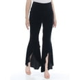 thumbnail image 3 of I.N.C Womens Velvet Casual Trouser Pants, Black, 4, 3 of 4
