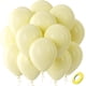 thumbnail image 1 of Globos de fiesta Bezente de látex amarillo pastel, 30 cm, paquete de 100, 1 of 7