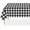 Black Gingham, variant on Pink Plastic Table Cloth Disposable 2 Pack, 54 x 108 Inch Tablecloths for Valentines, Easter, Mothers Day Decorations, Baby Shower Birthday Party, Rectangle Table Cover