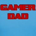 thumbnail image 3 of CafePress - GAMER DAD T Shirt - Women's Traditional Fit Dark T-Shirt, 3 of 4