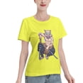 thumbnail image 2 of Women's Basic Short Sleeve T-Shirt Demon Slayer Blade Inosuke, 2 of 6