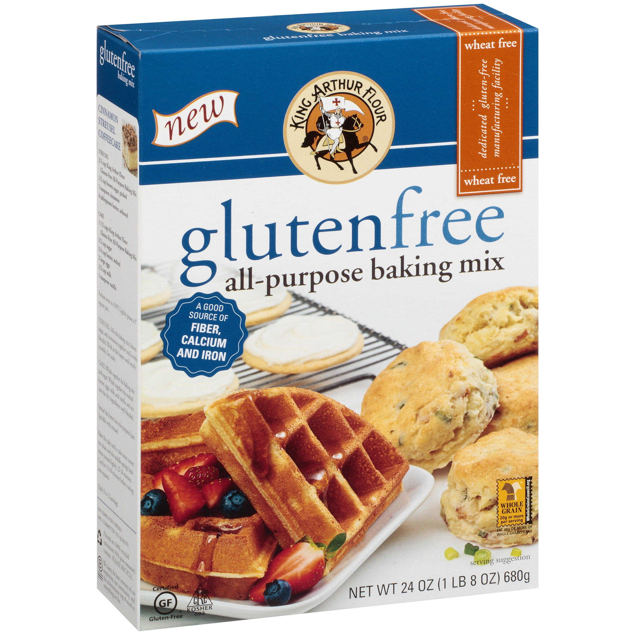 King Arthur Flour Gluten Free All-Purpose Baking Mix, 24 ...