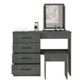 thumbnail image 4 of Bedroom Dressers Makeup Dressing Table Roxx, Bedroom, Smokey Oak,Chests For Bedroom, 4 of 5