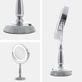 thumbnail image 3 of Zadro LED Light Makeup Mirror w/ Magnification & Touch Base Technology, 3 of 5