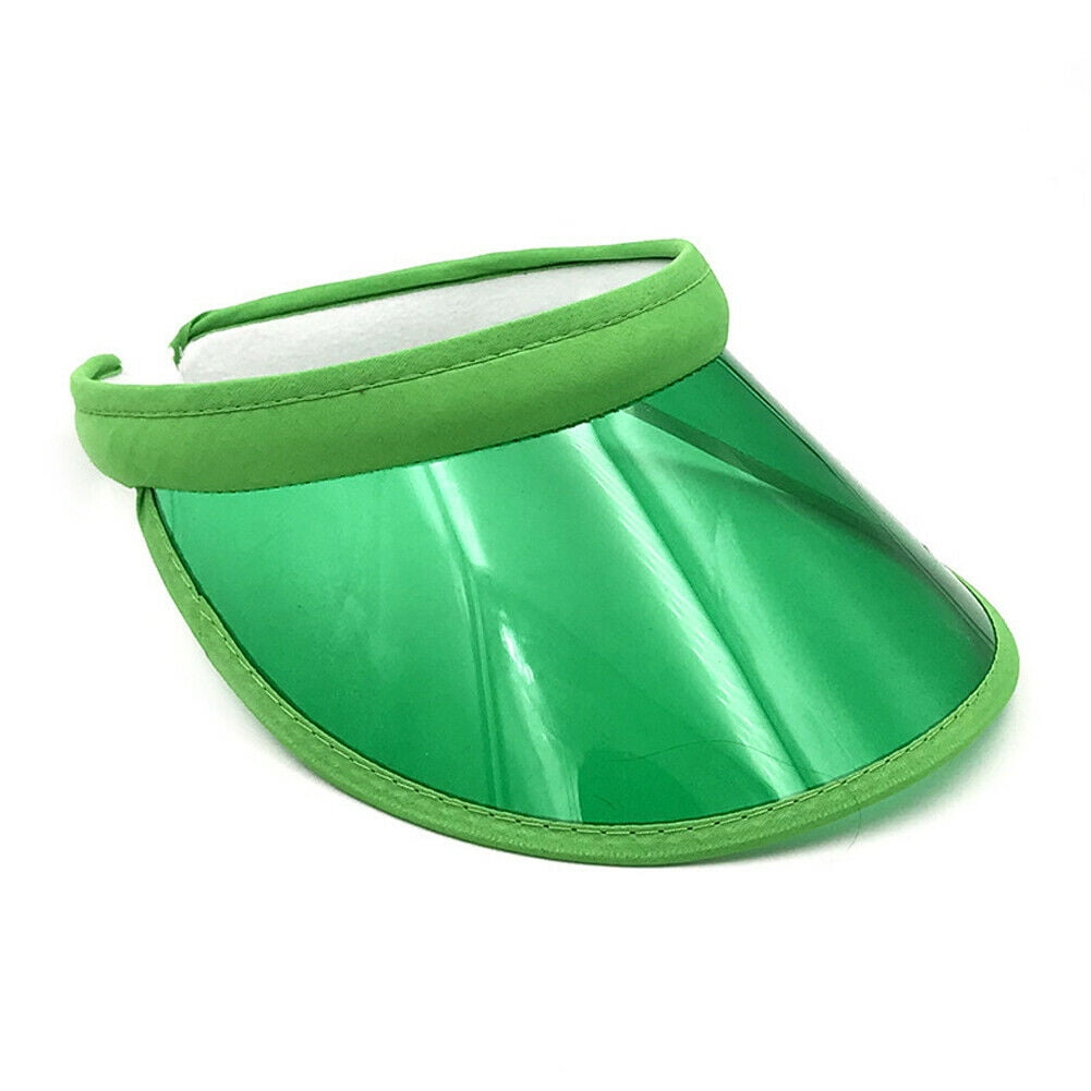 Lookwoild PVC Hat Sun Visor Party Casual Hat Clear Plastic Adult