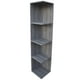 thumbnail image 2 of Mueble Librero Esquinero Hogare Mueble Esquinero Color Gris, 2 of 9