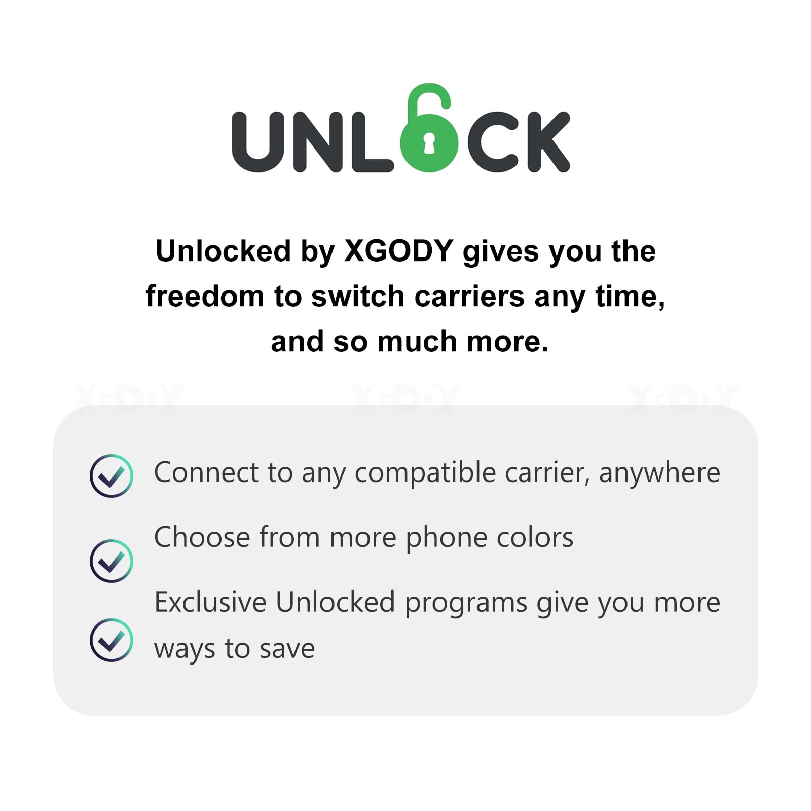 XGODY X18 4G T-Mobile Unlocked Cellphones, 16GB Unlocked Smartphone, 3750mAh Android phone,  6.5" Mobile Phone, Lavender