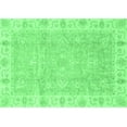 thumbnail image 1 of Ahgly Company Indoor Rectangle Oriental Emerald Green Traditional Area Rugs, 4' x 6', 1 of 4