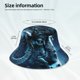 thumbnail image 3 of Balery Celestial Ram Night Sky Sombreros para el sol para hombre y mujer, sombrero de pescador con UPF 50+, 3 of 6