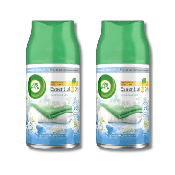 Air Wick Freshmatic Ultra Refill Fresh Linen 2-Pack (6.17 oz each)