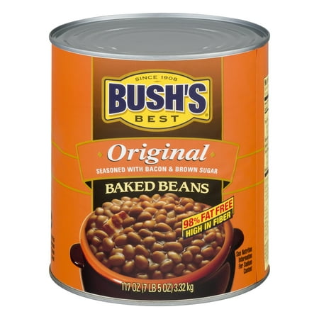 Bush's Best Original Baked Beans 117 Oz (Best Black Bean Burger Restaurant)