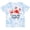 Tie Dye Blue, variant on Inktastic I Love My Poppop Grandchild Boys or Girls Toddler T-Shirt
