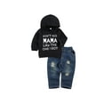 thumbnail image 2 of jaweiwi Toddler Baby Boy Outfits Hoodie Sweatshirts Jeans Clothes Set Fall Winter 6 9 12 18 24 Months, 2 of 9