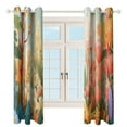 thumbnail image 3 of Shuihui Flower Modern Window for Living Room Curtains for Child Bedroom Kitchen Decor Blinds Drapes, 3 of 7