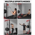 thumbnail image 4 of Cable Crossover Machine,Lat Pull Down Machine with Adjustable 16 Positions Dual Pulley System,Wall Mounted Pulley Tower functional traine for Home Gym Fitness, 4 of 7