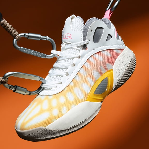 Basketball Shoes, High-top Non-slip Squeaking, Men Competition Court, Sports Sneakers Game Shoes, High-top Non-slip Competition Shoes Grippy Basketball Trainers