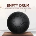 thumbnail image 1 of Steel Tongue Drum Bag 6 pulgadas 8 Tune Set con Drumstick Pad Carrying Black, 1 of 8
