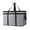 Gray, variant on Agiufgs 58 Pack Insulated Tote Bag 22.8" L X 13.8" W X, Keeps Hot or Cold for Hours, for Grocery Shopping Picnics Delivery, Black&green