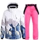 thumbnail image 1 of Traje De Esquí Al Aire Libre De Invierno Chaquetas Y Pantalones Unisex Trajes De Esquí Traje De Esquí Cálido Acolchado Impermeable Y A Prueba De Viento Eigraketly OD016374-16, 1 of 6