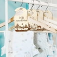 thumbnail image 6 of 1Set Wood Baby Closet Size Dividers Baby Clothes Organizers from Newborn to Toddler Camel Pattern 100x180x2.5mm 10pcs/set, 6 of 6
