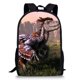 thumbnail image 1 of 16 inch animal pattern waterproof backpack for primary and secondary schools and kindergartens, 1 of 1
