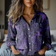 thumbnail image 5 of Chuancc Long Sleeve Tops For Women Long Sleeve Dressy Tops For Women Womens Long Sleeve Work Tops Collared Shirts For Women Fall Shirt Fall Outfits Tops For Women Trendy Khaki XL, 5 of 7