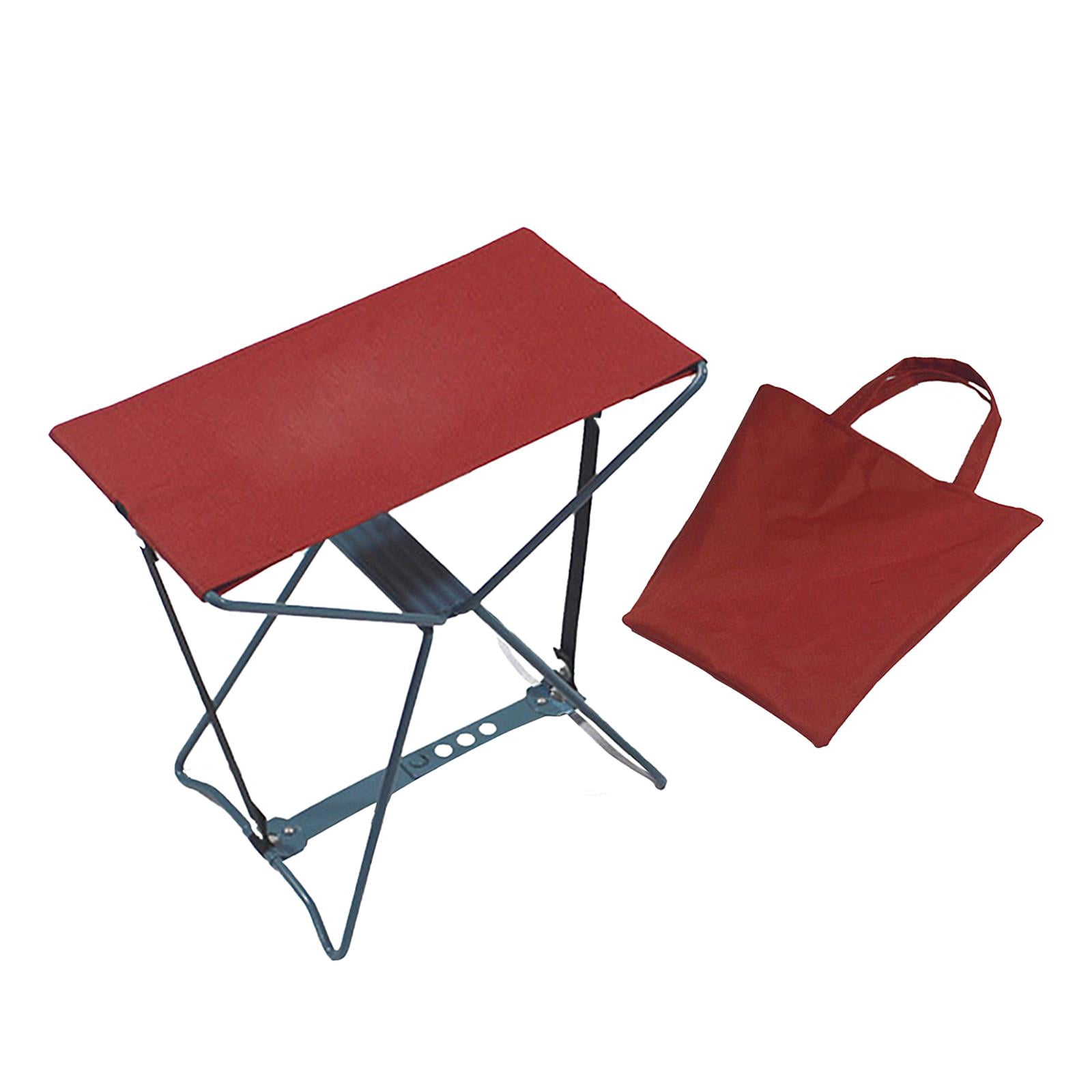 Tabouret Pliable Portable Pour Camping, Pêche, Randonnée - Siège Télescopique Adulte Réglable Jusqu'à 45 Cm - 11