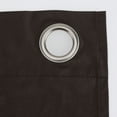 thumbnail image 6 of Sun Zero Cyrus Thermal 100% Blackout Grommet Curtain Panel, 40"X96", Cocoa Brown, 6 of 11