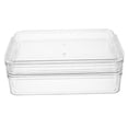 thumbnail image 4 of MLINS 2Pcs Transparent Certificate Box Documents Container File Box Large Capacity File Box Portable File Holder, 4 of 8