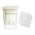 thumbnail image 3 of Colador de yogur con tapa, electrodoméstico de cocina, vaso doméstico, separador de suero con de malla fina para té, frutos secos, queso, leche, 3 of 8