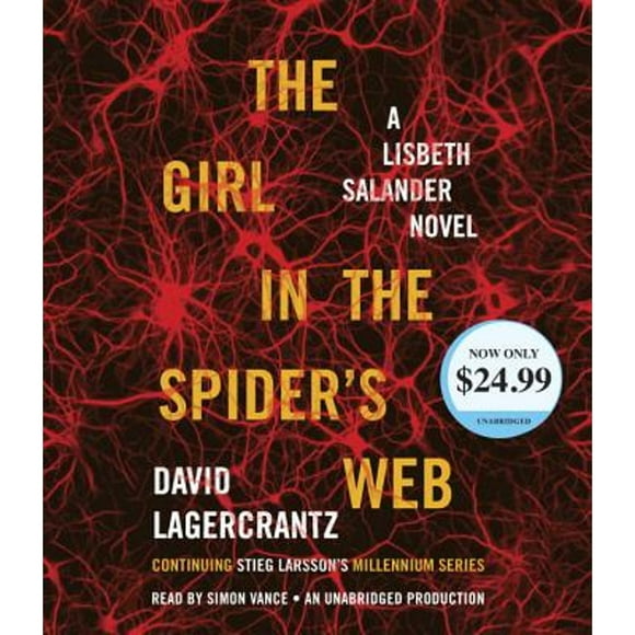 Pre-Owned The Girl in the Spider's Web: A Lisbeth Salander Novel, Continuing Stieg Larsson's (Audiobook 9781524708856) by David Lagercrantz, Simon Vance