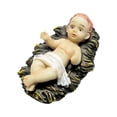 thumbnail image 2 of Estatua de resina Decoración Mesa religiosa Centro de mesa Figuras de natividad Figura de Jesús para gabinete Dormitorio Sala de estar de noche, 2 of 9