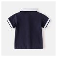 thumbnail image 5 of YOUYEDIAN Back to School Polo Shirt for Toddler Boys Kids Preppy Short Sleeve Collared School Uniform Soft Cotton T Shirts, 5 of 5