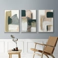 thumbnail image 5 of Marble Block Symmetry I - Framed Premium Gallery Wrapped Canvas L Frame 3 Piece Set - Ready to Hang, 5 of 9