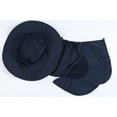 thumbnail image 5 of DDYOUTDOOR Summer Outdoor Gardening Sun Protection Fishing Cap Neck Face Flap Hat Dark Blue, 5 of 7