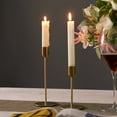 thumbnail image 3 of Gold Metal Candlestick Holders  Taper Decorative Candle Stand, 3 of 4