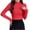 #1Red, variant on MYAOYINo Boundaries Womens Long Sleeve Mock Neck Tee Ribbed Knit Basic Slim Versatile Top