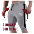 thumbnail image 2 of Gym Short Pesquero Deportivo Playa Moda Vanquish 702002 Str, 2 of 8