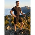 thumbnail image 6 of Alpinario Men's Athletic Gym Shorts with Pockets, Quick Dry Running Basketball Workout Shorts, Breathable Sports Activewear Training Trunks, Elastic Waistband Drawstring Performance Running Shorts, 6 of 7